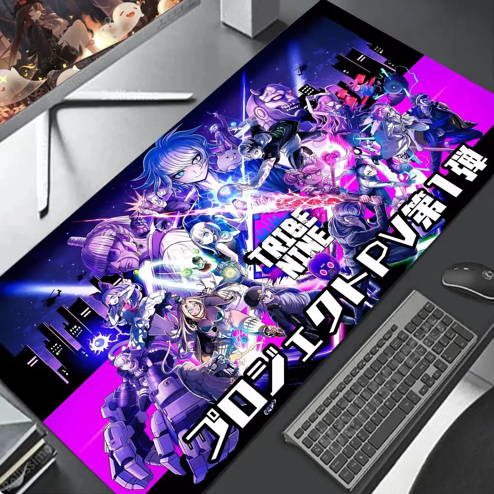 Gummi rutschfestes TRIBE NINE Anime Gaming Mauspad Großes Gummi Mauspad pk Control XXL 900x400 Kawaii Laptop Gamer HD