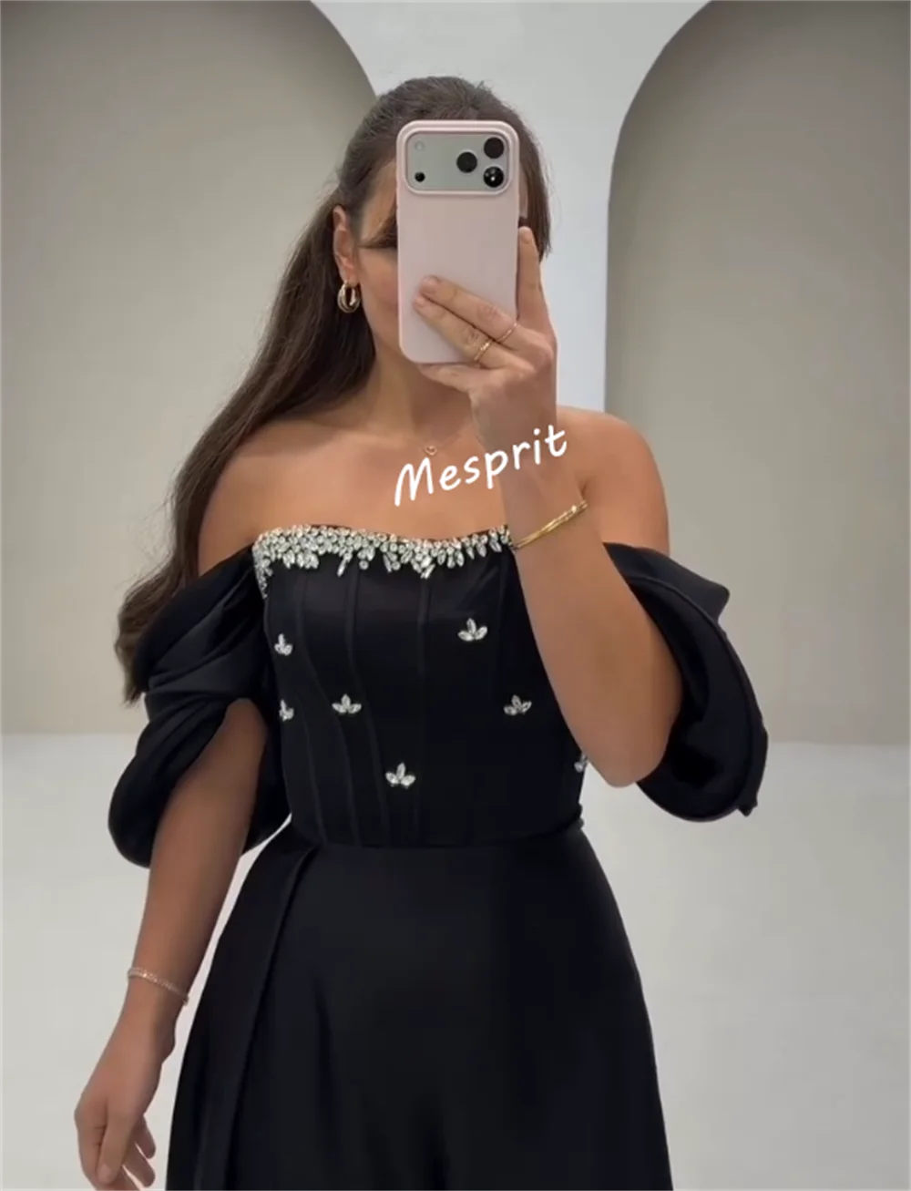 Vestido de noite personalizado de alta qualidade, glitter, ombro de fora, linha a, vestidos longos sob medida, ocasião elegante, festa de casamento, formal
