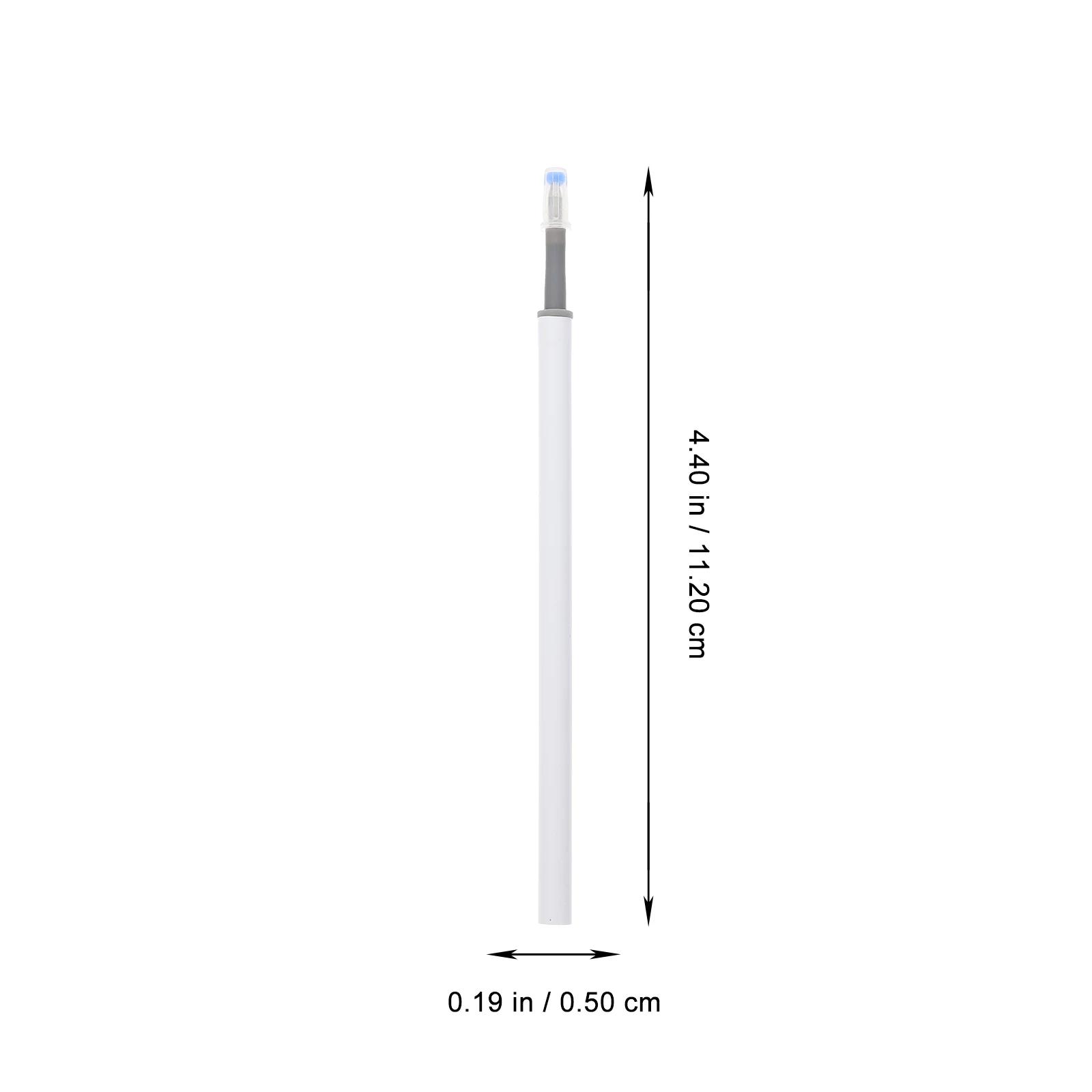 100Pcs Plastic Gel Pen Refills Smooth Ink Write Clean Easy Replace for Notes Pen Refills Refill Replacements