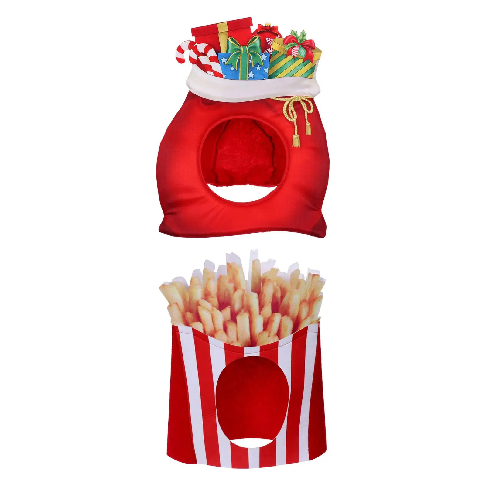 

Christmas Hat Xmas Headgear Soft Lightweight Headwear Pullover Hat for Costume