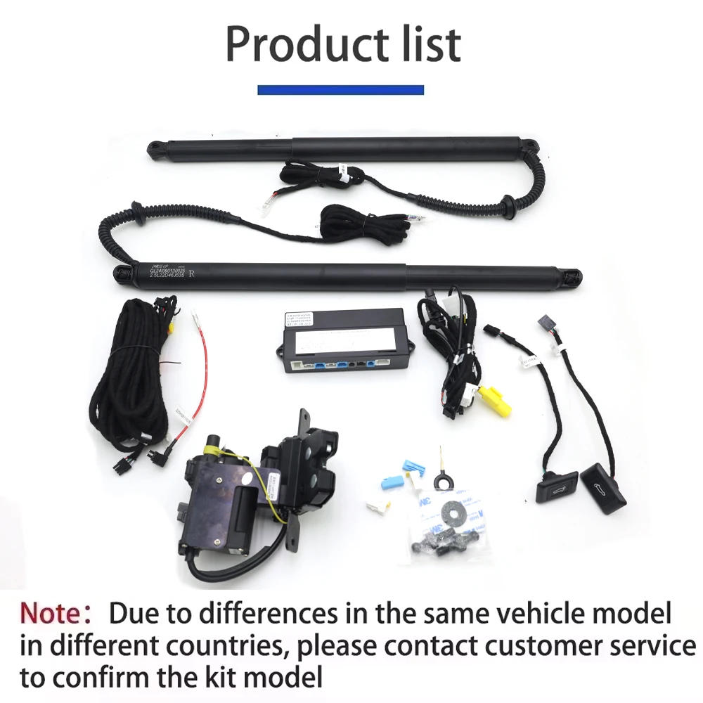 ZhuCamX لـ Borgward BX5 BX7 2016-2021 سيارة السيارات الطاقة الكهربائية الباب الخلفي الباب الخلفي رفع الجذع أقرب نظام التمهيد رفع مجموعة المحرك #6