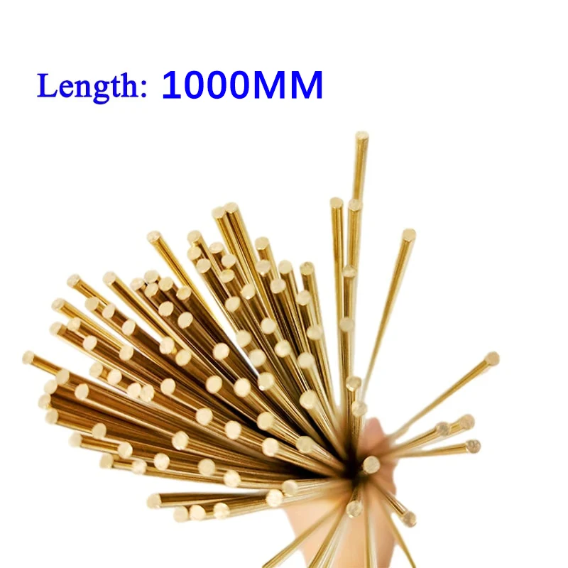 

1 Meter 1.6 / 2 / 2.5 / 3mm 5pcs 10pcs 20pcs Brass Welding Rod Electrode Welding Wire Soldering Rod