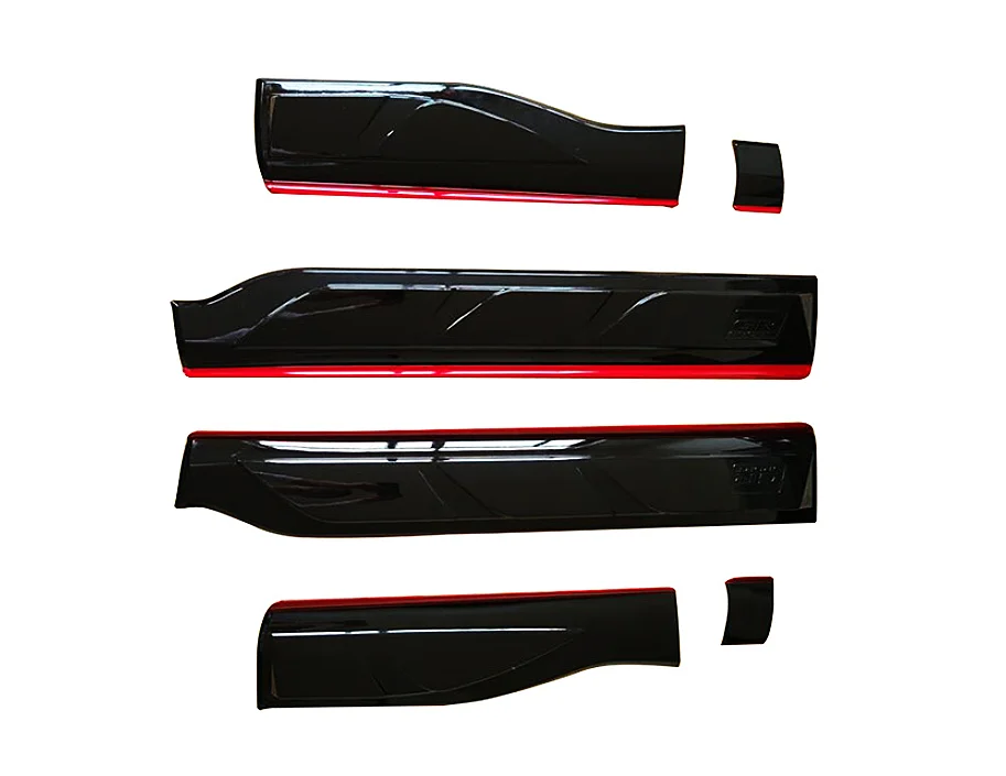 Door body molding For Toyota Corolla Cross 2020 2021 2022  ABS black/Car styling side door trim strip