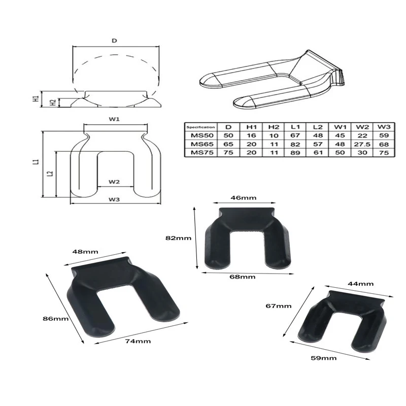 Rubber Office Chair Wheel Stopper Furnitures Foot Wheel Caster Anti-slip Pad Floor Protectors Prevents Scratches Slot Pad