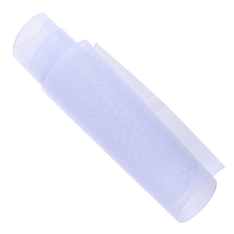 White Computer Mesh Case Fan Cooler PVC Dust Filter Case Dustproof Cover Chassis Dust Net Magnetic Strip 30 * 100cm