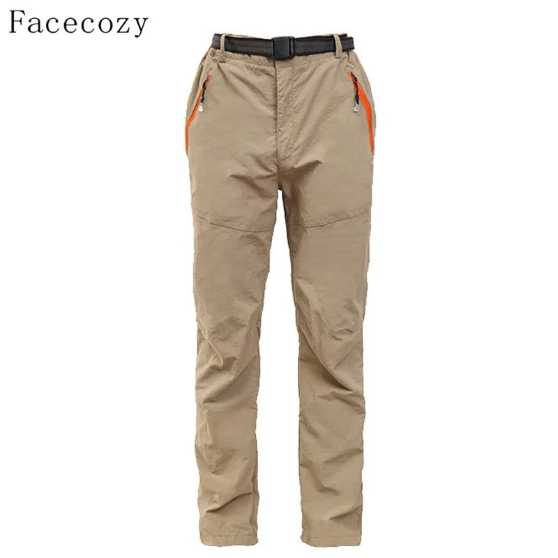 Facecozy Women Summer Trekking HIking Pants Outdoor Quick Dry Climbing Calca Breathable UV Hunting Pesca Fishing Trousers