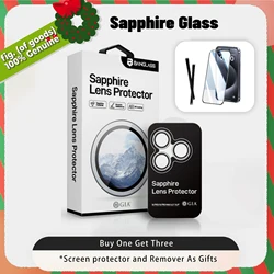 New Gia Sapphire Lens Film for Apple iPhone 16 Pro/16 Promax/16 Plus/iPhone 16 AR Coating Lenes Cover Protector de cámara iphone