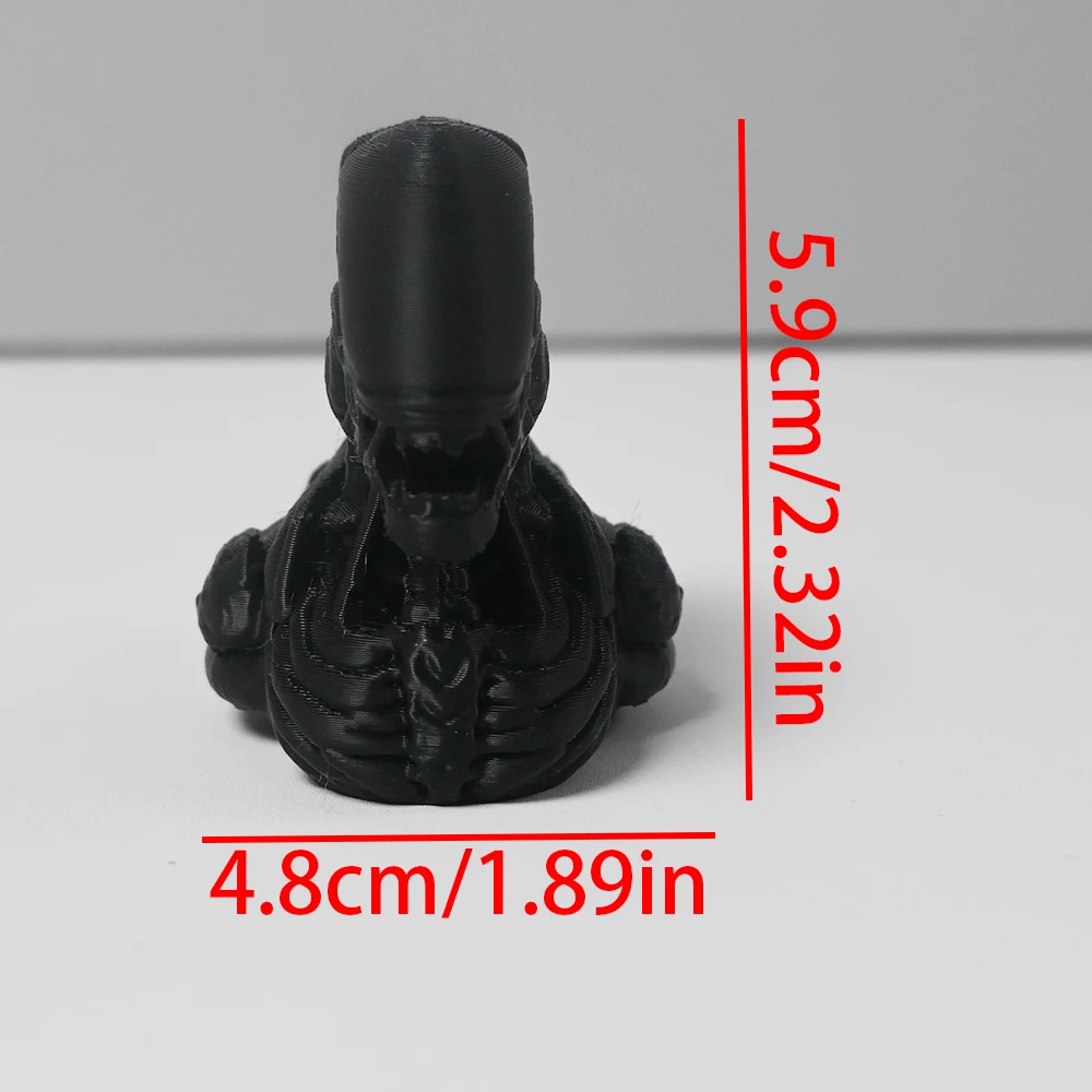 Creative Alien Series Duck Figurine, Fun Resin Decoration for Party Decorations, Unique Desktop Display Accessory