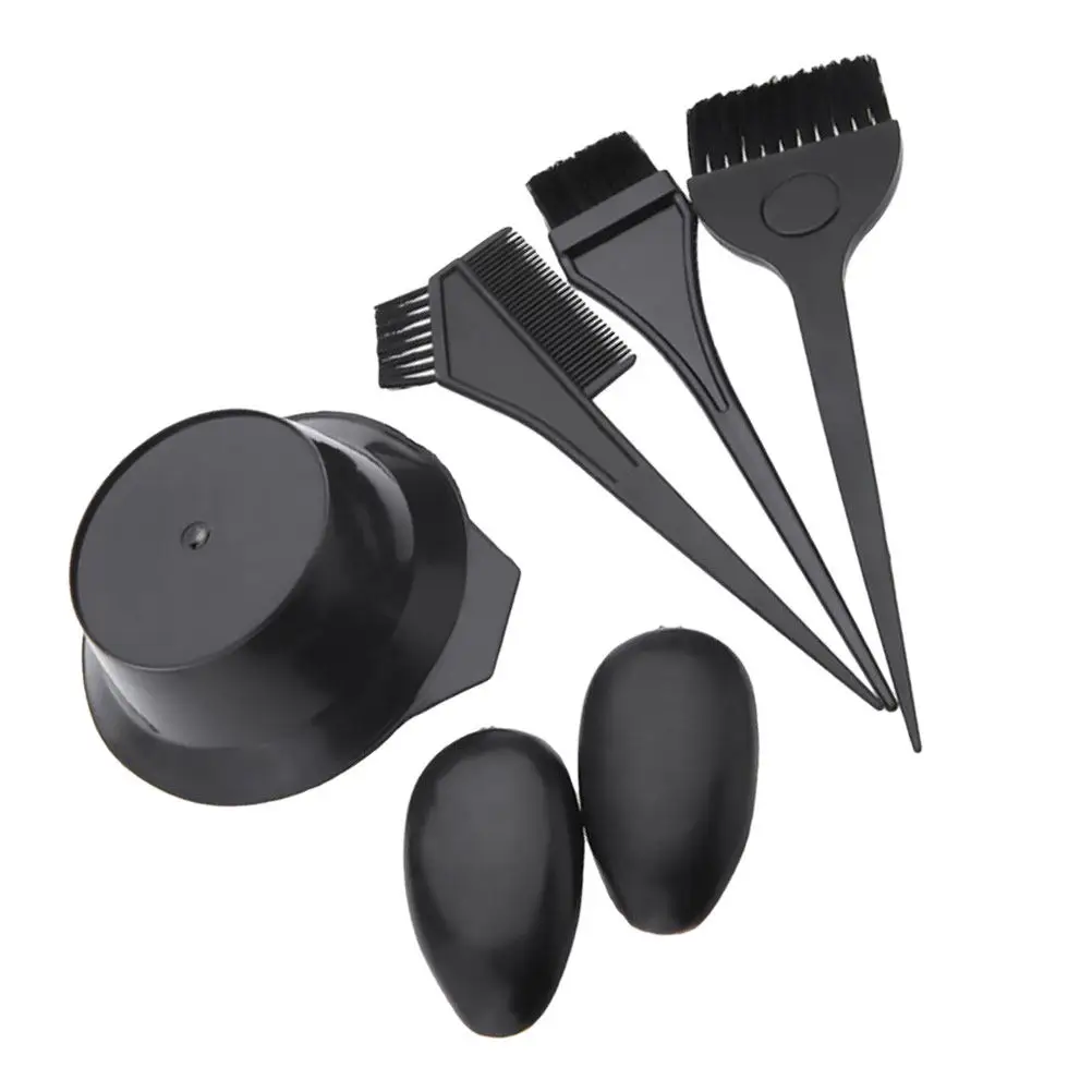 Hair Dye Bowl and Brush Set for Salon or Home Use – Includes Comb, Tint Brush, Mixing Bowl