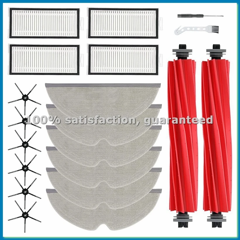

Аксессуары для робота-пылесоса For / + / Max / Max+ (основная и боковая щетки, HEPA-фильтр, салфетка для влажной уборки, мешок для пыли) - ABRM