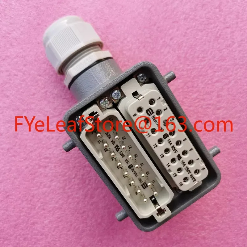 

Connector 09200162612 male plug HAN-16A-M precision small P16A/250V
