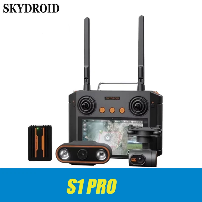 Skydroid S1 PRO Electric Control System 1080p Video Transmission Multi-Expanding Remote Control LED Camera for RC Car Boat Drone