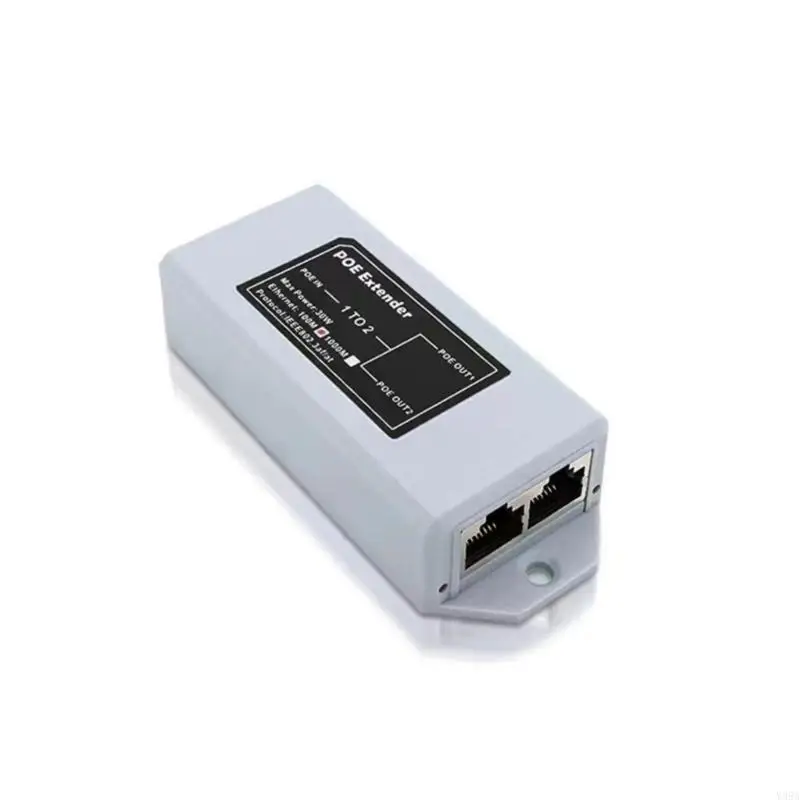 Ethernet Poe Extender Poe Repetters para IPCameras Access Points 100Mbps 30W RJ45