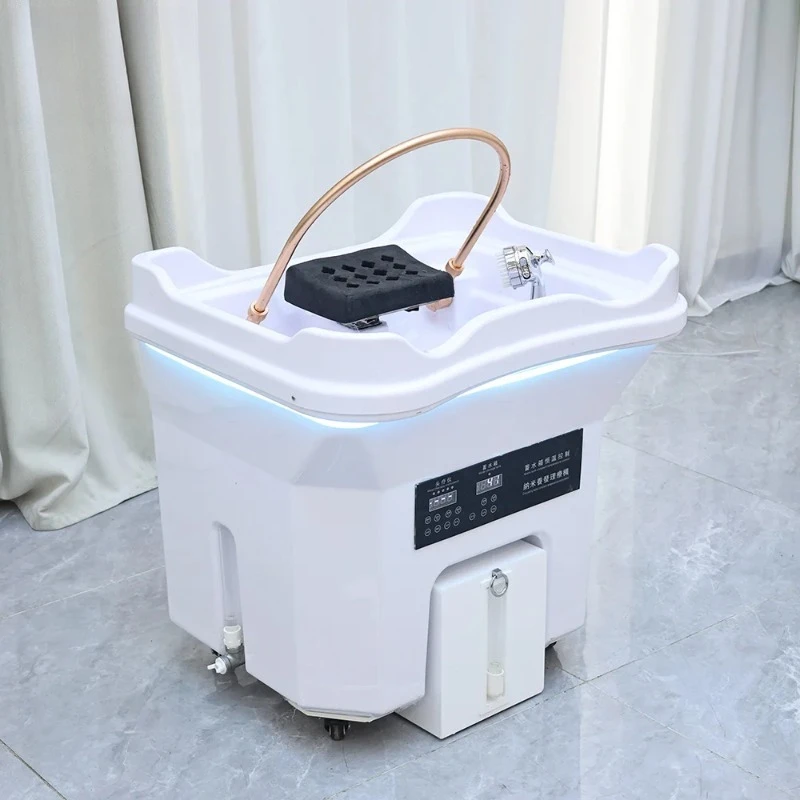 

Head Spa Waterfall Equipment Salon Japanese Shampoo Bowl Beauty Salon Hairdresser Stylist Aesthetic Unit spa capilar japones