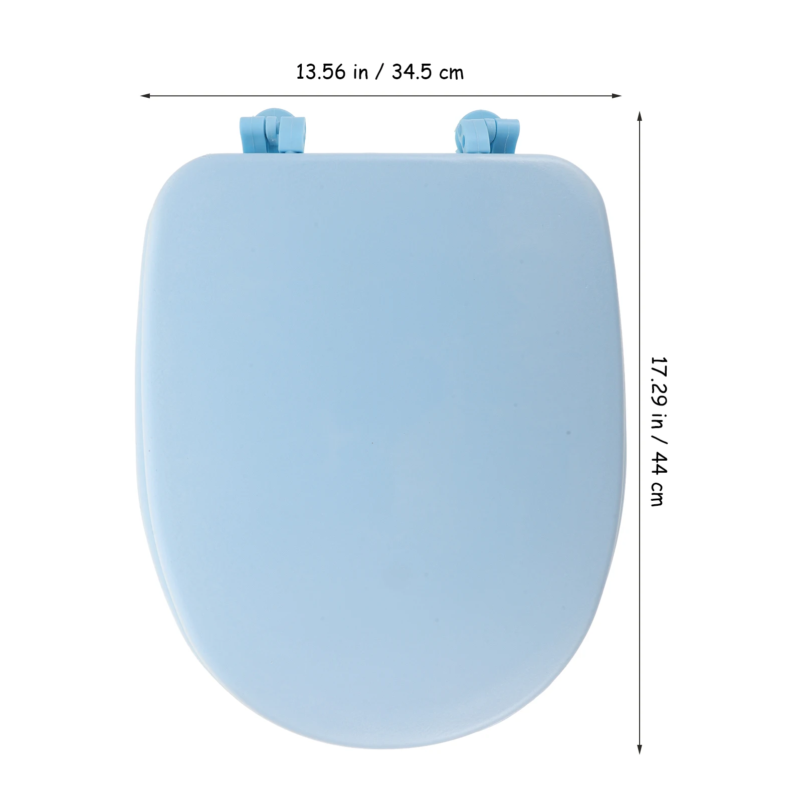 

1 Pcs Comfortable Foam Toilet Seat Cover Soft Cushion Bathroom Lid for Standard Toilets