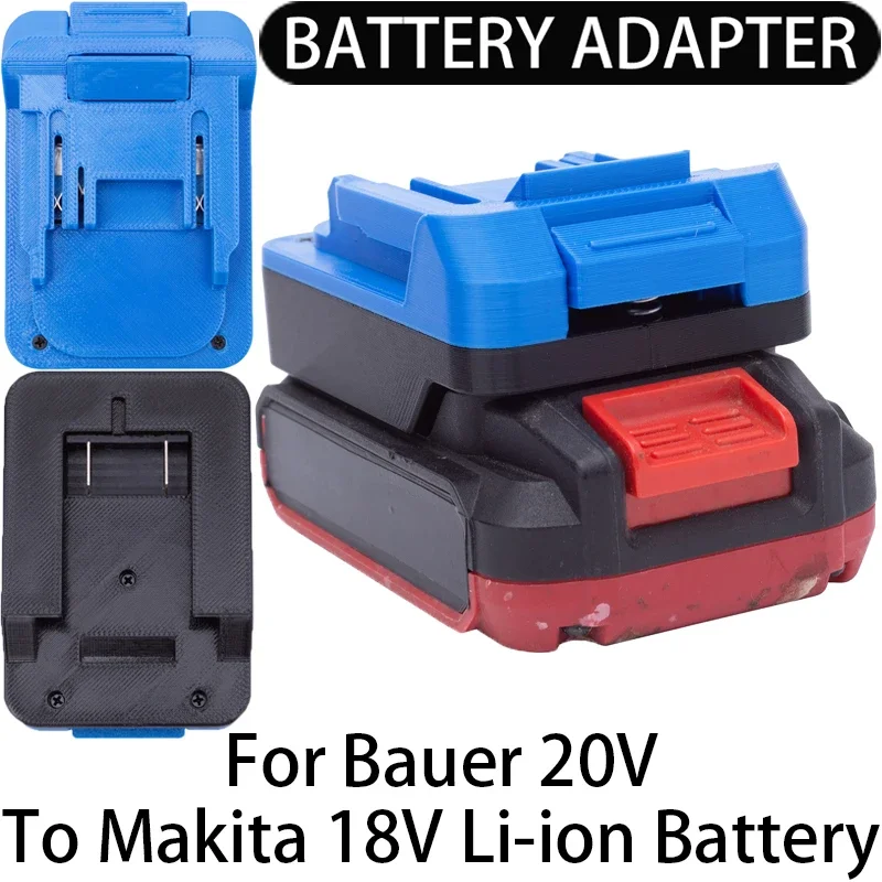 Adapter/Converter for Makita 18V Li-Ion Tools Converts to Bauer 20V Li-Ion Battery Adapter Power Tool Accessories