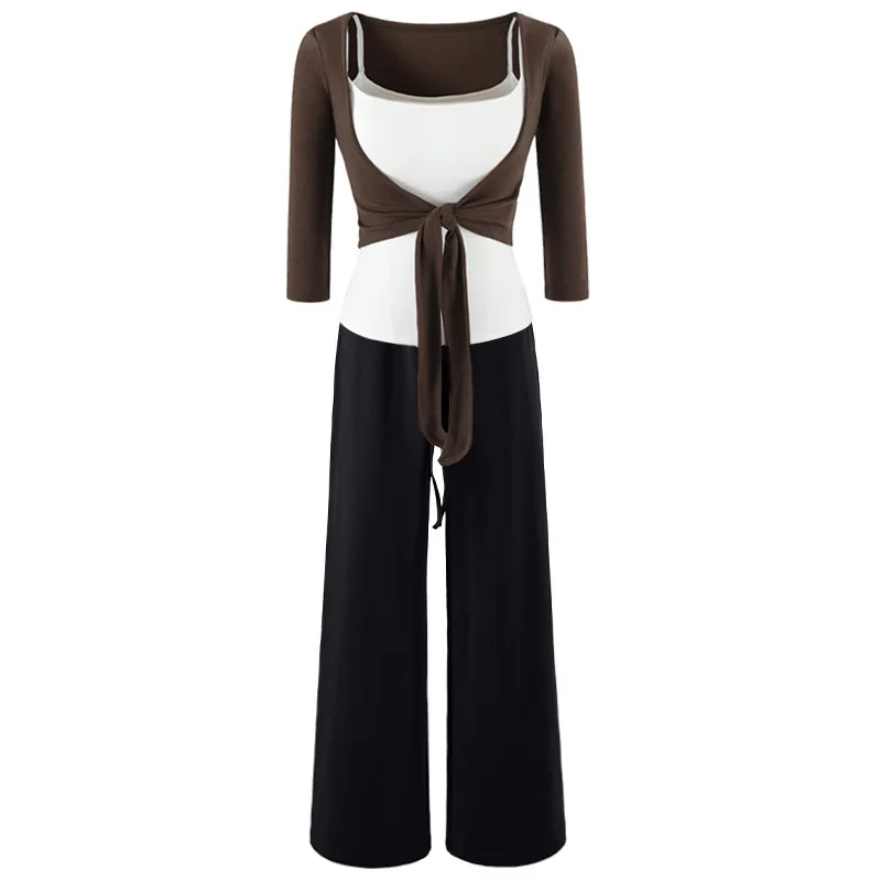 2026 new autumn women's three piece set