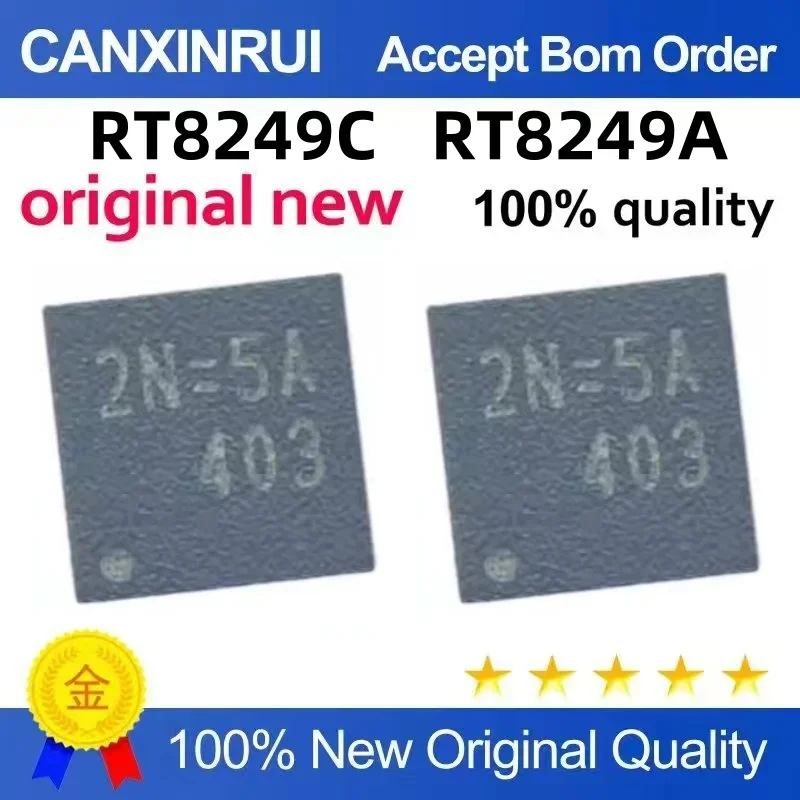 (5-100 pieces)RT8249CGQW silk screen 2N=QFN20 RT8249AGQW 2Q=RT8249C RT8249A