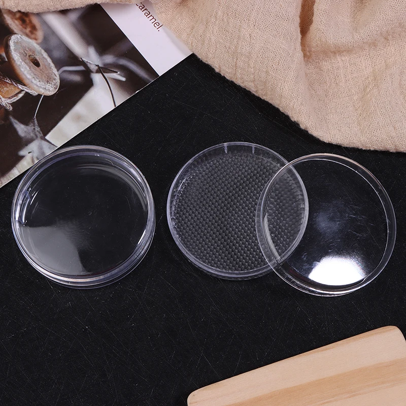 Transparent Powder Puff Beauty Egg Storage Box, Multi Functional Cosmetics Storage Box, Waterproof And Dustproof Box