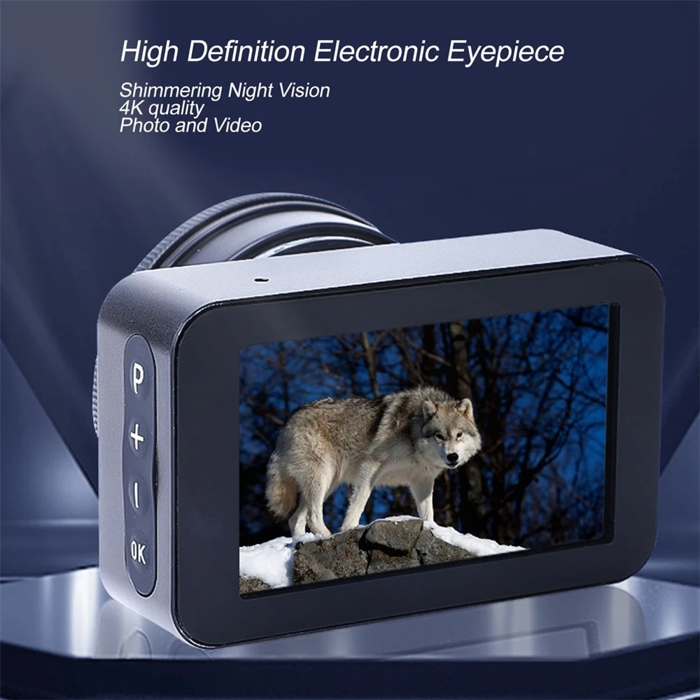 

Astronomical telescope electronic eyepiece, 5-level digital zoom, 4K HD picture, 3-inch color screen, for viewing birds