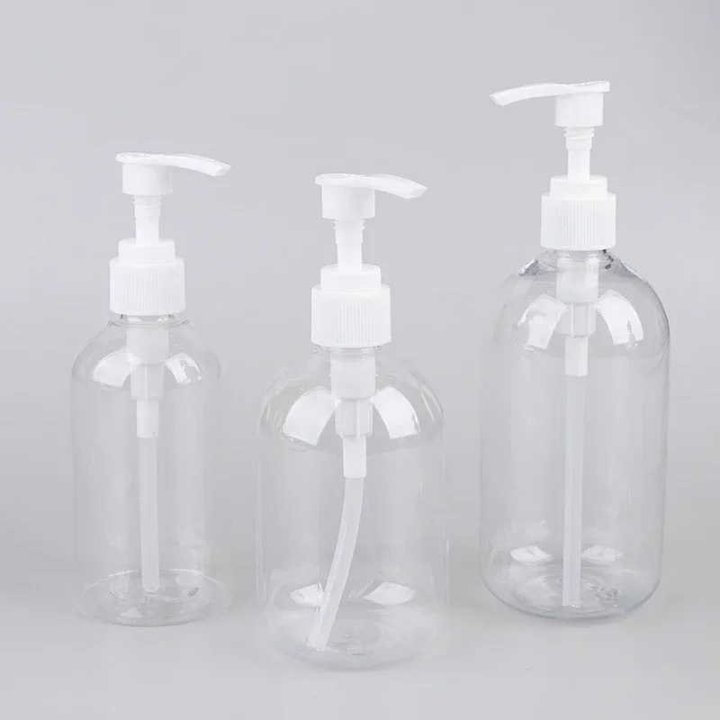 Bouteilles distributrices à pompe vide Portable de 200 à 500ml, cylindre de shampoing, Lotion, conteneurs rechargeables durables pour savon liquide