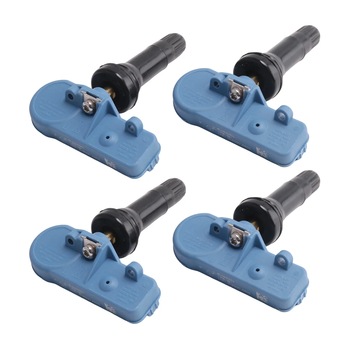 นวัตกรรมเซ็นเซอร์ความดันลมยาง 4 ชิ้นสําหรับ Gmc Buick Cadillac Chevrolet 13581561