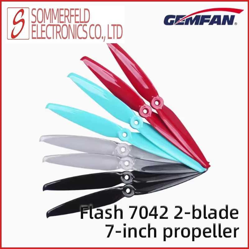 GEMFAN Flash 7042 2-blade propeller racing crossing aircraft dedicated 7-inch propeller ﻿