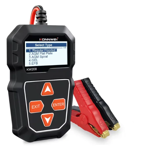 

KW208 Car Battery Resistance Detector Load Test Tester 12V
