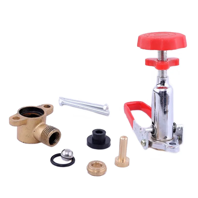 Three-Cylinder General-Purpose Plunger Pump Spraying Machine Repair Accessories Pressure Regulating Valve Return Seat Assembly