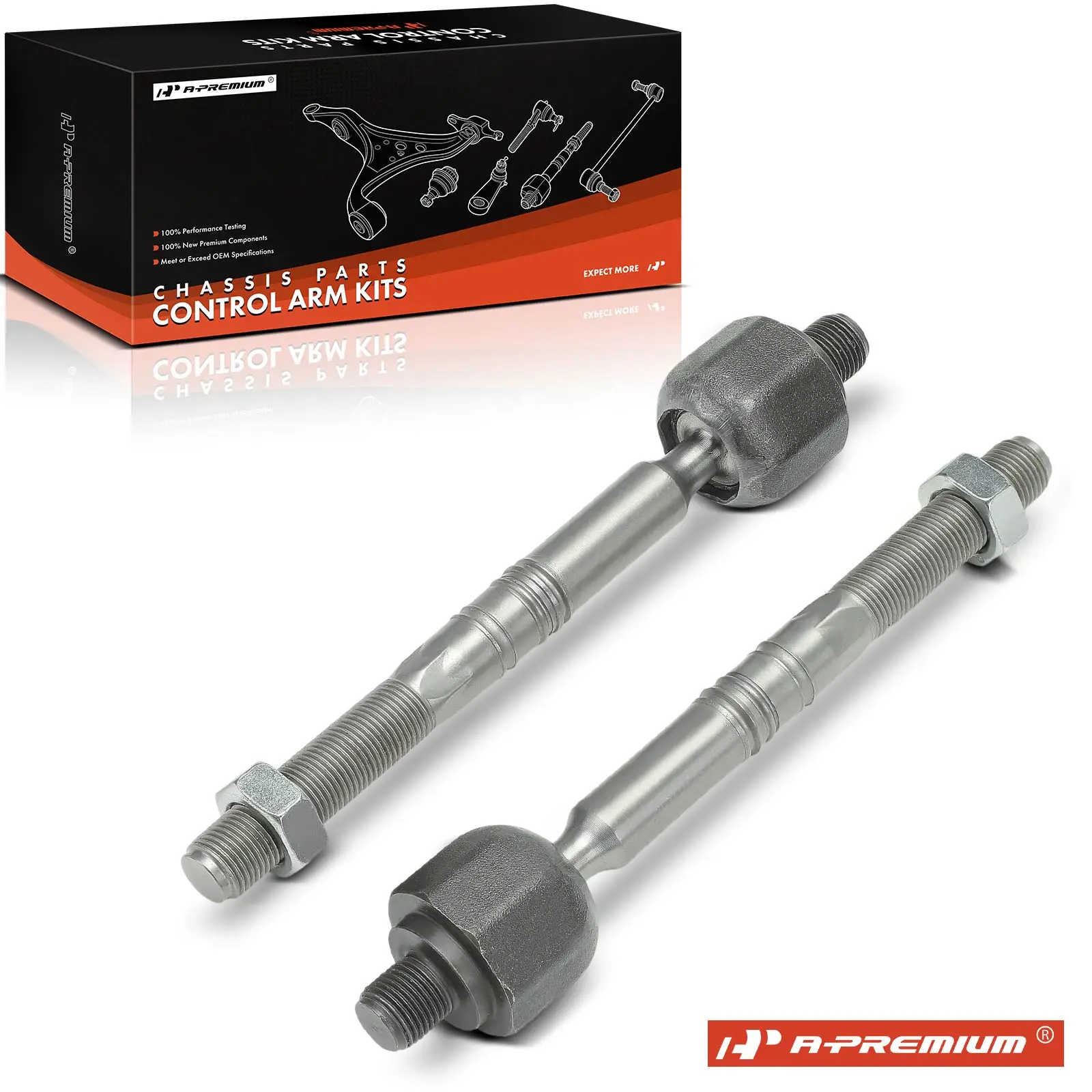 A-Premium 2x Front Left &Right Inner Tie Rod End for Porsche Panamera 2017-2023 Taycan 2020-2024 Audi e-tron GT 2022