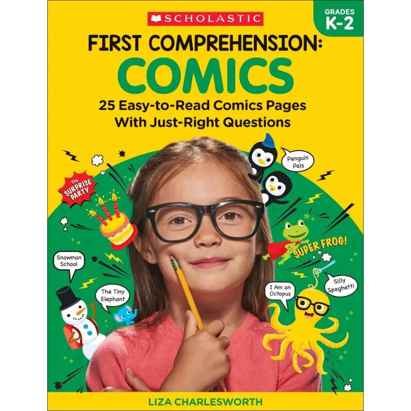 First Comprehension Comics Scholastic SCHOLASTIC US 9781338314311 Book