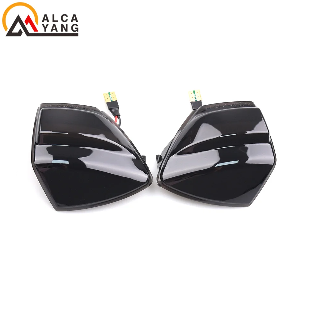 2X For Ford S-Max 07-14 Kuga C394 08-12 C-Max 11-19 LED Dynamic Turn Signal Light Side Mirror Sequential Blinker Indicator Lamp