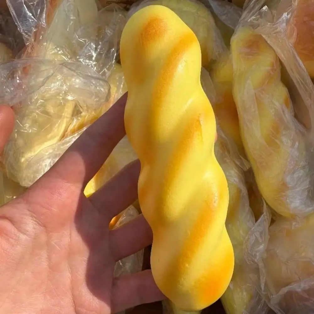 1pc Durable Slow Rebound Bread Squeeze Toy Wet Soft Soft Sticky Pinch Toy Sensory Fidget Toy Adults