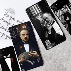 The Godfather Case For Samsung Galaxy S24 S23 Ultra S22 S20 S21 FE Note 20 10 Plus S8 S9 S10 Phone Cover