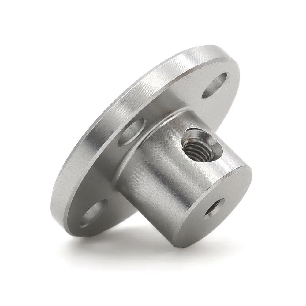 3mm To 12mm Bore Flange Coupling Multi-Size Fit Metal Construction Rigid Coupling Bracket Mount Coupler Connector Motor Driver