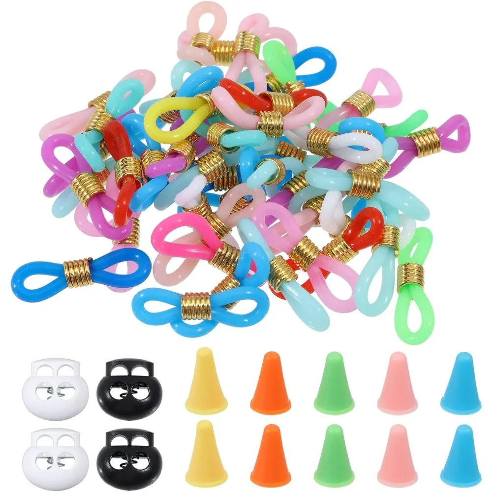 

96pcs Knitting Stitch Stoppers Rubber Knitting Needle Point Protectors 6Pcs Knitting Needle Covers 50Pcs