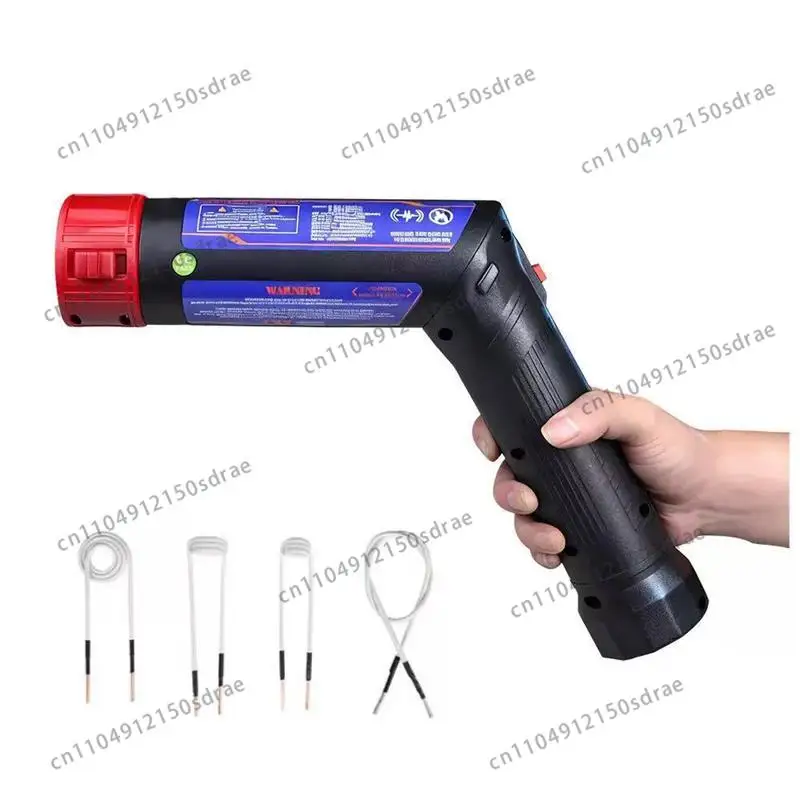 NEW 1700W Mini Flameless Magnetic Induction Heaters 110V/220V Car Bolt Remover Repair Tools with 4 Coils