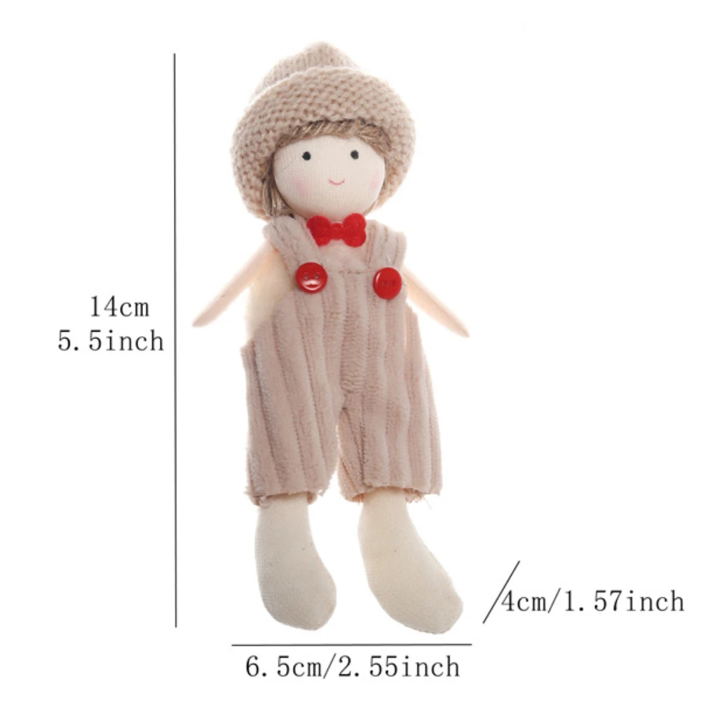 السنة الجديدة 2024 دمية الملاك عيد الميلاد شجرة عيد الميلاد الديكور عيد الميلاد الحلي المعلقات معلقة ناتال نافيداد 2023 هدية عيد الميلاد