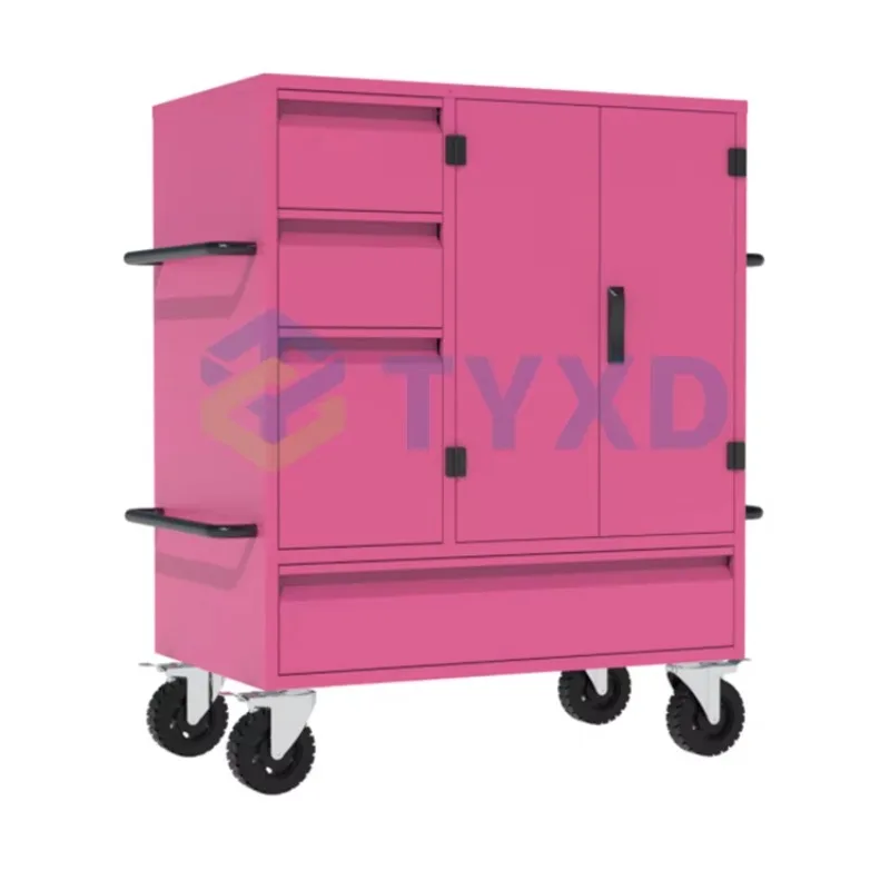 TYXD Steel Horse Saddle Box Large  Metal Horse Saddle Trunk Saddle Locker Tack Cabinet