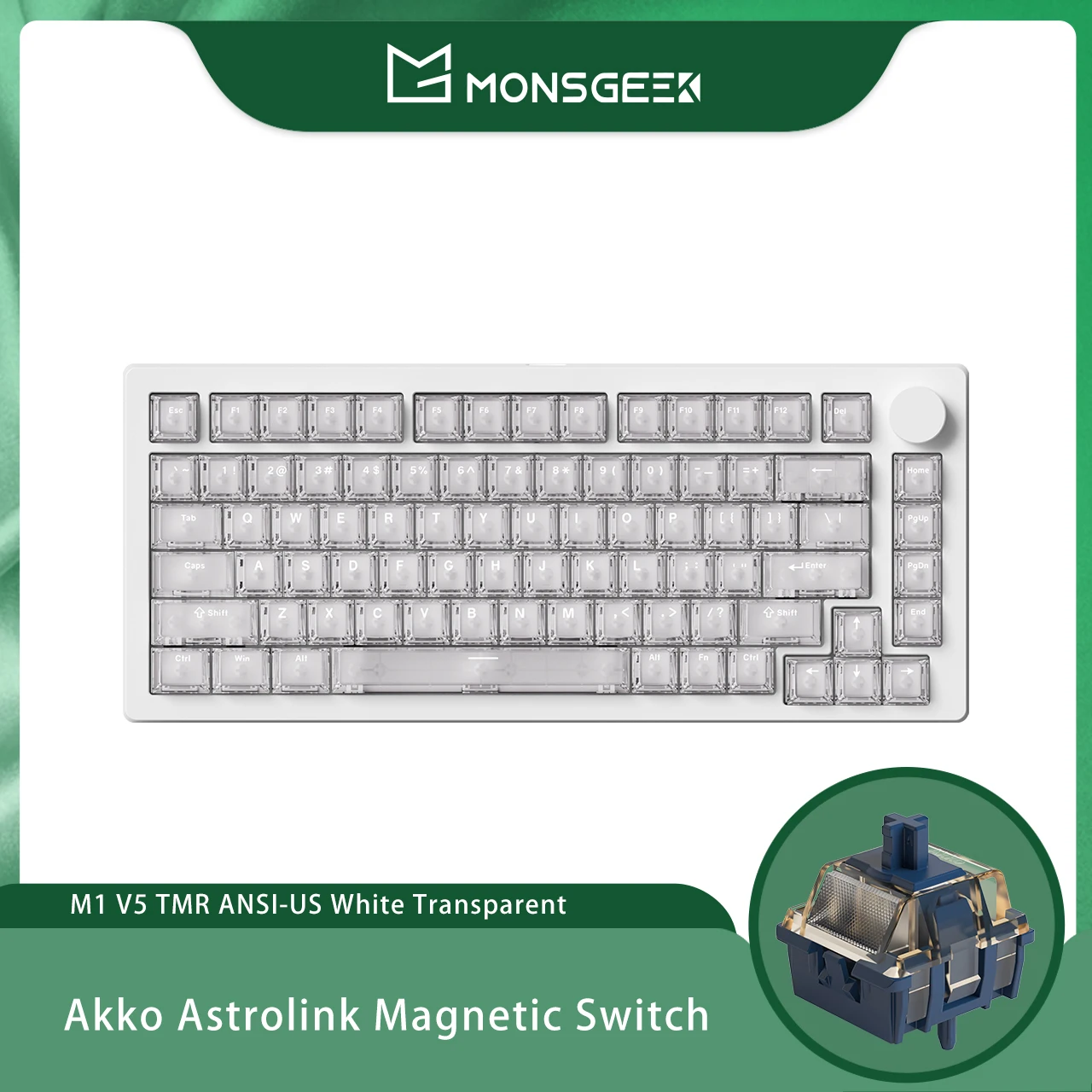 AKKO M1 V5 TMR Wireless Gaming Keyboard