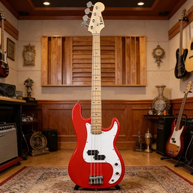 1pc Electric bass four string bass guitar children's novice professional performance rock instrument supplies