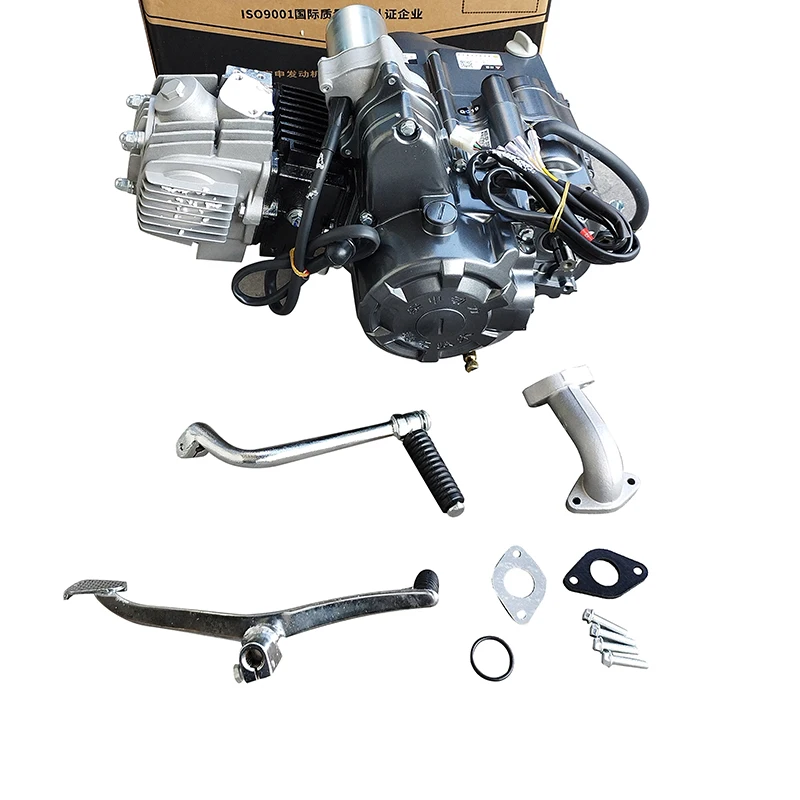 Automatic Clutch Zongshen 110CC Horizontal Engine air Cooled 4 Stroke Electric Kick Start CDI 4.7KW 4 Gearshift Z110 for Bajaj