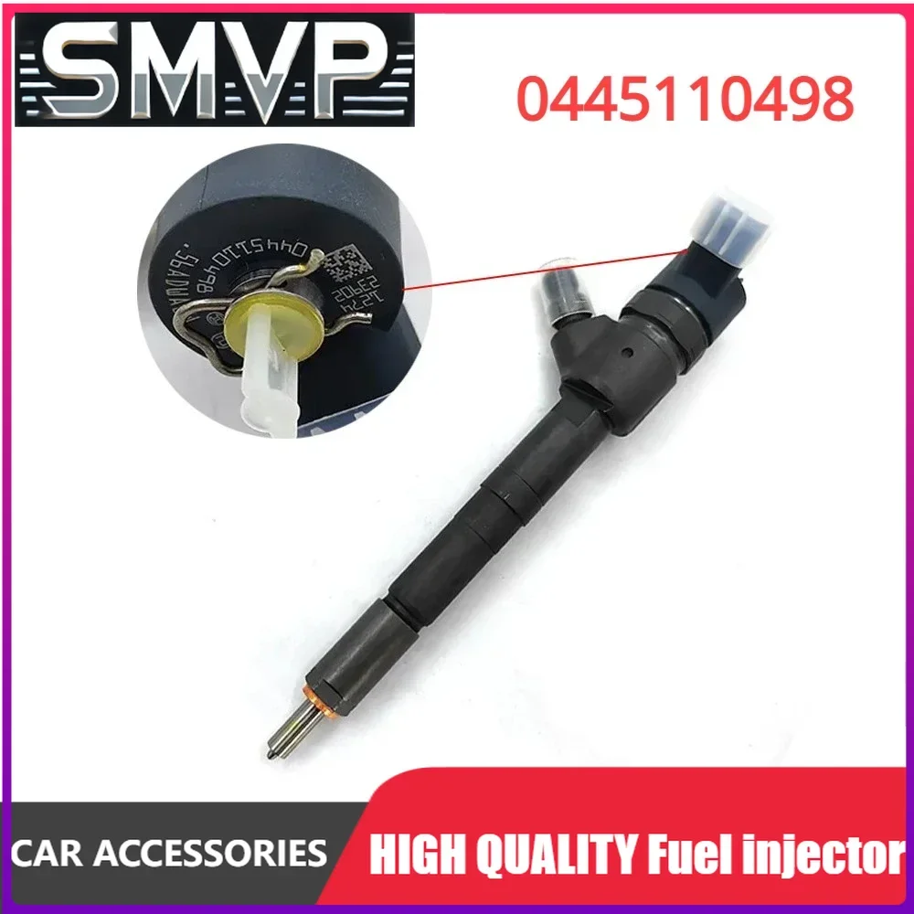 

High Quality0445110498 0445110497 New Diesel Fuel Injector For Mahindra 2.2 L XUV 500 MHawk CRDe Engine