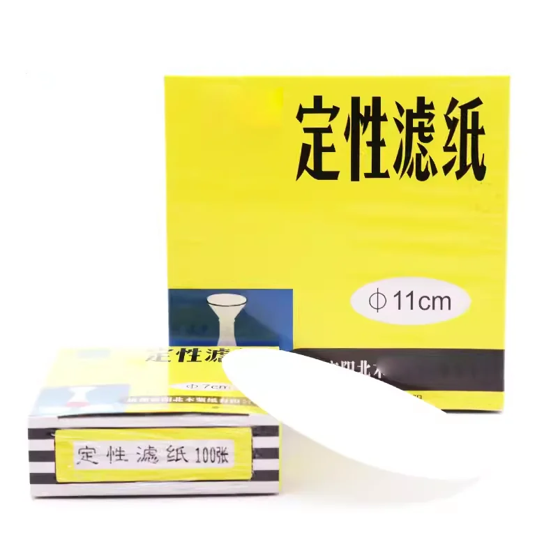 Imagem -03 - Qualitative Filter Paper Rapid Oil Detection Test Round Laboratory Filter Paper Medium cm cm 11 cm 12 cm 15 cm 18cm