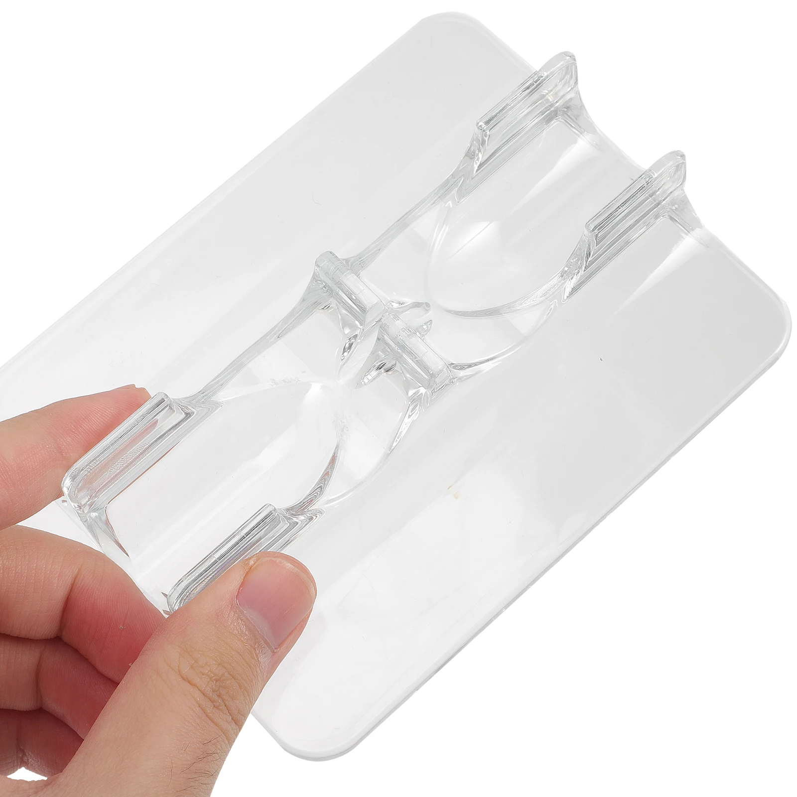 

2Pcs Ice Skate Display Stand Transparent Holder Adjustable Storage Shelf Retail Shop Decor skate display