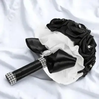 

Artificial Flower Wedding Bride Bouquet Bridal Party Decor ElegantFlower Photo Prop Gifts Accessories