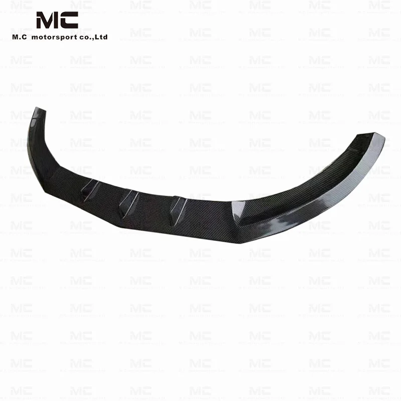 For  Benz C Class W205 Front Bumper Lip Carbon fiber Front Lip for Benz C Class W205 C63 PSM Style Carbon Fiber Lip