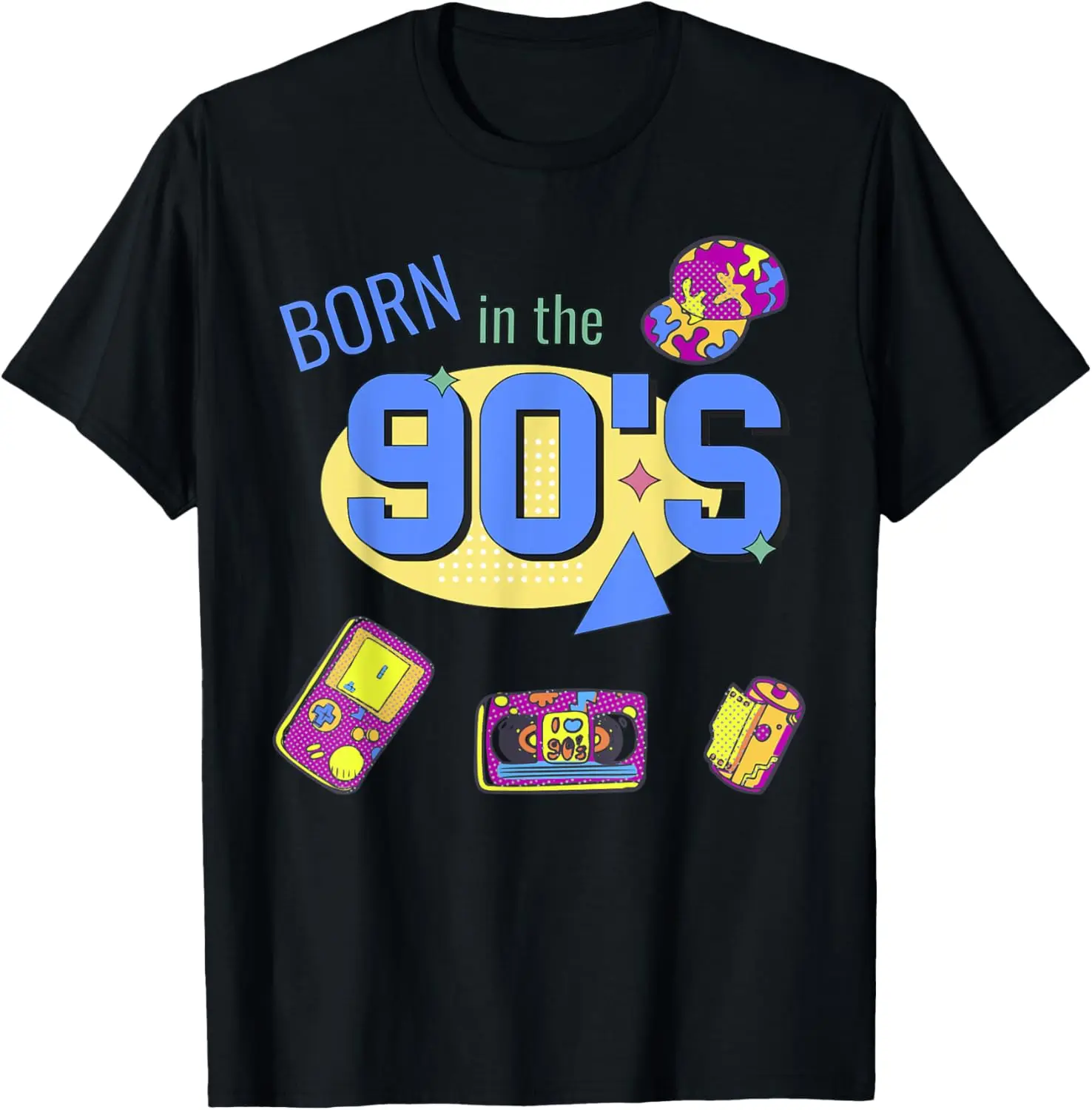 Born in the 80's Raised in the 90's Baby in 80's, 90s Shirt T-Shirt