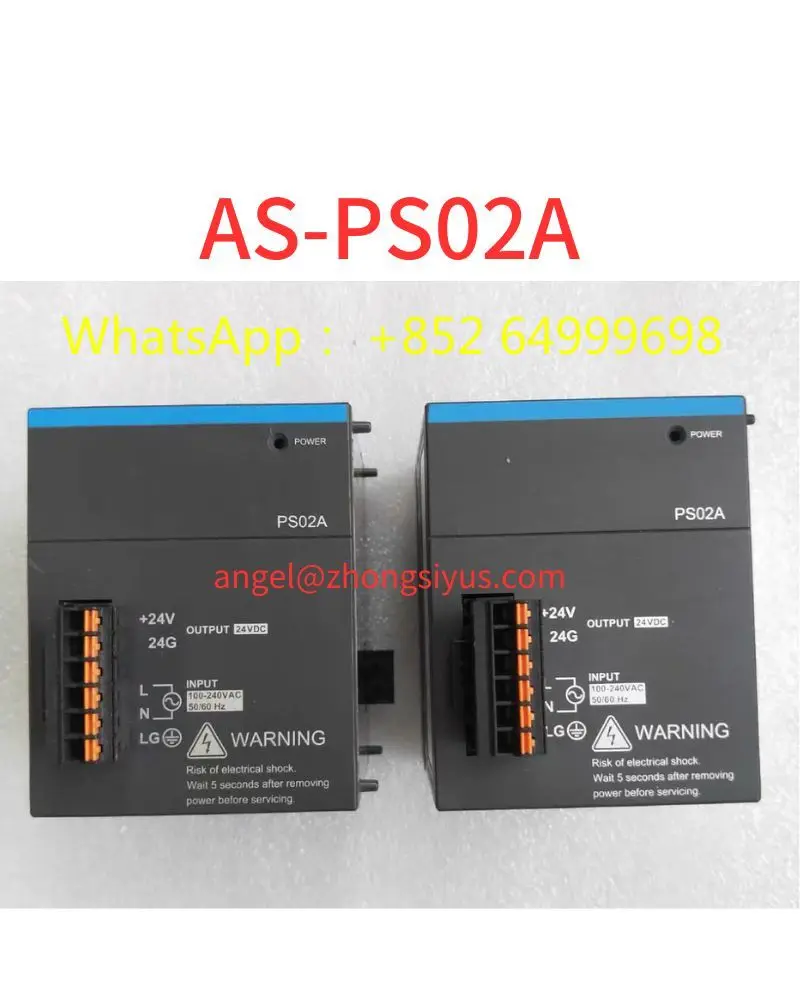 

Used AS-PS02A PLC module