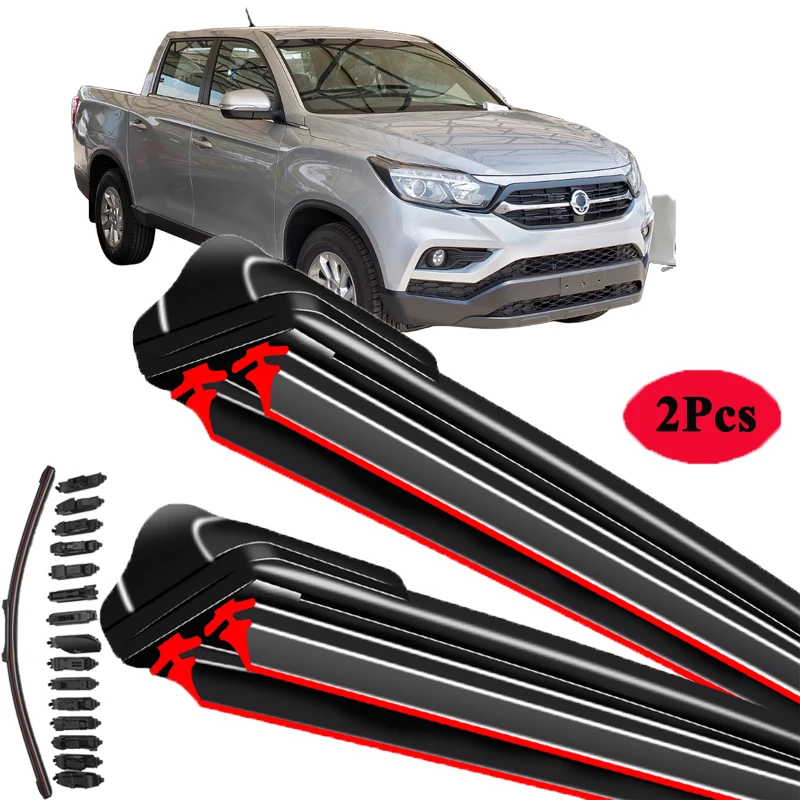 

For SSANGYONG MUSSO 1993-2024 Car Windshield Wiper Blade Front Windscreen Brushes Washer Accessories Cleaning Replacement Parts